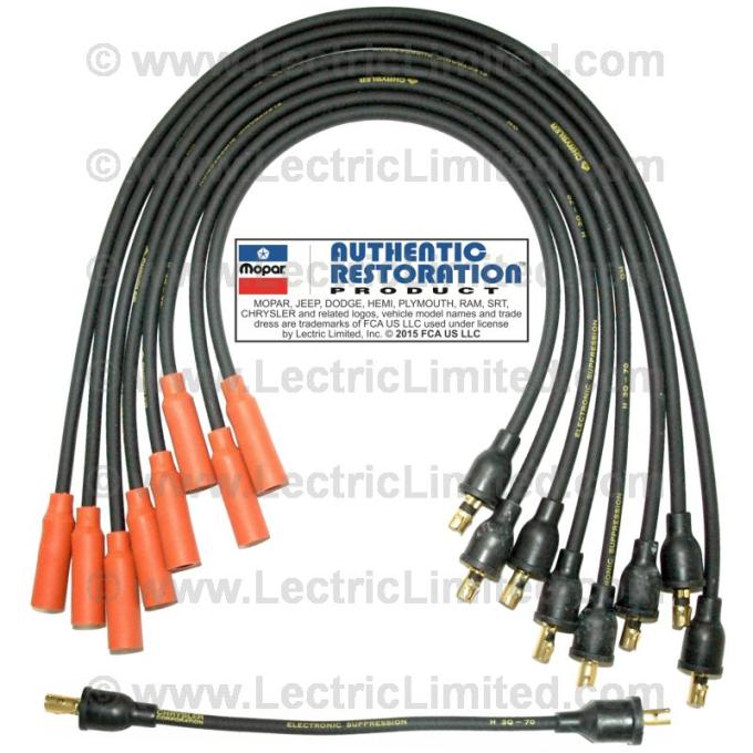Lectric Limited 1971 Chrysler / Dodge / Plymouth Spark Plug Wire Set 6218-703