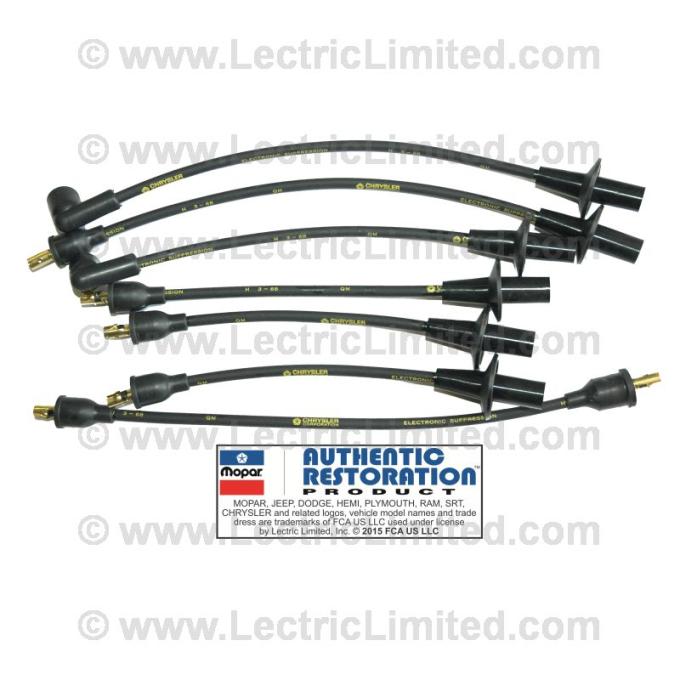 Lectric Limited 1969 Chrysler / Dodge / Plymouth Spark Plug Wire Set 6120-683