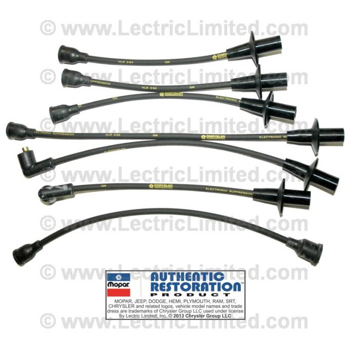 Lectric Limited 1965 Chrysler / Dodge / Plymouth Spark Plug Wire Set 6120-643