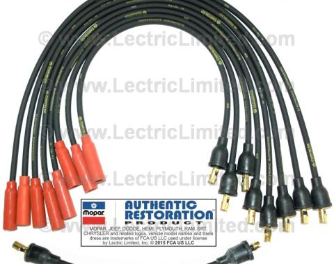 Lectric Limited 1972 Chrysler / Dodge / Plymouth Spark Plug Wire Set 6218-721