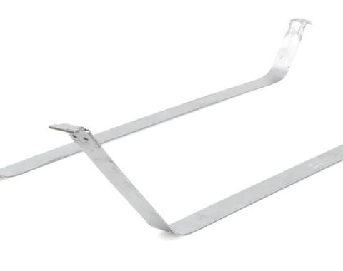 AMD Gas Tank Straps, LH/RH Pair, 63-66 Dodge Plymouth A-Body X880-1063-P