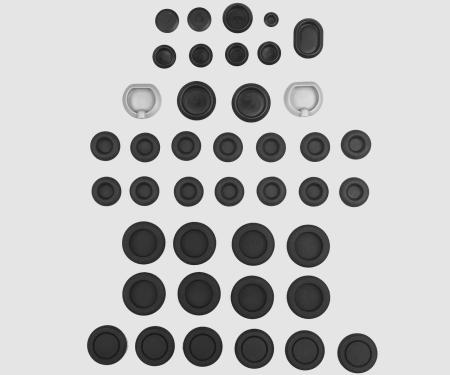 Detroit Muscle Technologies Mopar E Body 70 Barracuda 41pc Body Plug Set ECU7070BP01-BPK1