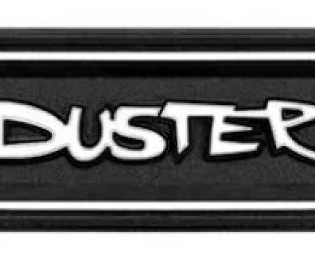 AMD Interior Door Panel Emblem, DUSTER, LH or RH, 70-72 Duster K-3499375