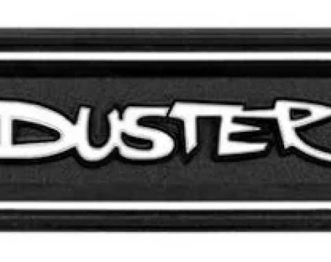 AMD Interior Door Panel Emblem, DUSTER, LH or RH, 70-72 Duster K-3499375
