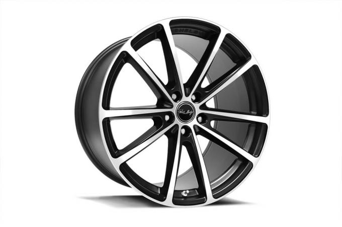 CARROLL SHELBY WHEELS 05+ MUST 20X11 Black/Machined Wheel CS10-211555-BM