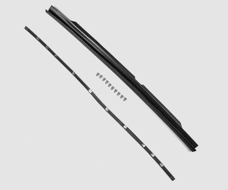 Detroit Muscle Technologies Mopar E Body 70 Barracuda AAR Challenger TA Hood to Radiator and Cowl Seal EXX7070HS01-BUNDLE