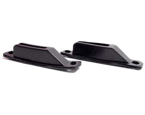 Metro Moulded Parts 1934-1937 Chrysler Fender Skirt Upper Latch Bumper. Steel Core. Pair BC 50