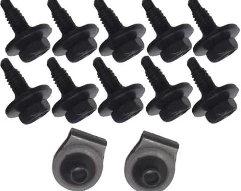 AMD Header Panel Bolt Kit, 70-71 Barracuda X131-1570-S