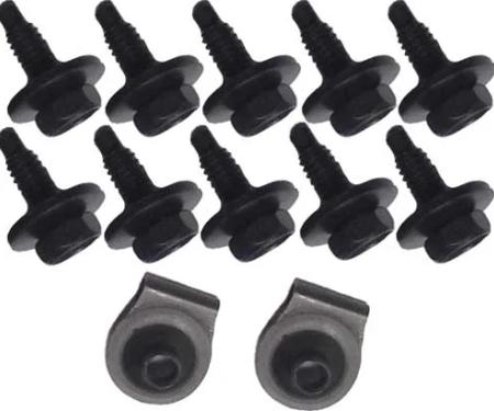 AMD Header Panel Bolt Kit, 70-71 Barracuda X131-1570-S