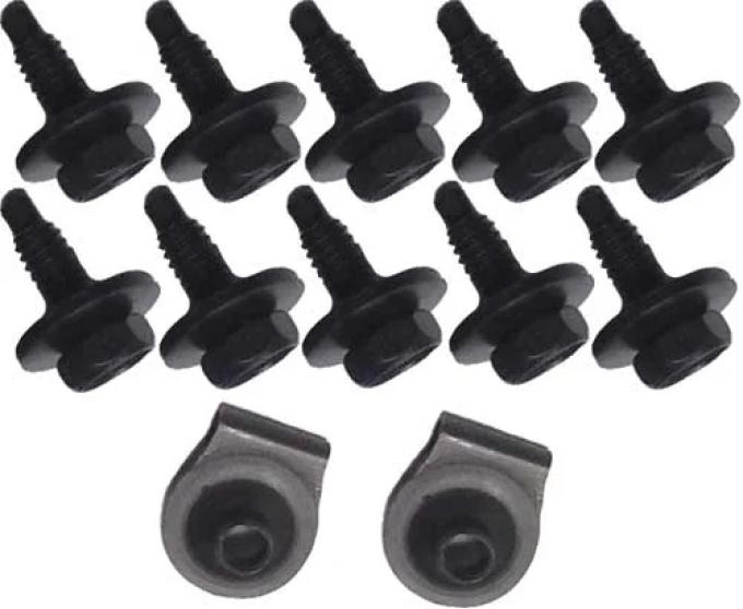 AMD Header Panel Bolt Kit, 70-71 Barracuda X131-1570-S