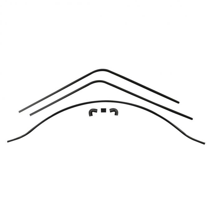 Trim Parts 1968-70 Dodge Coronet 6-Piece Interior Rear Window Trim Set MP5104