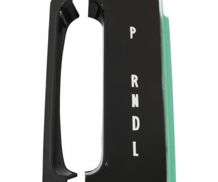 Trim Parts 1965 Chevrolet Full Size Car "Powerglide" Console Indicator Shift Plate, Each 2440