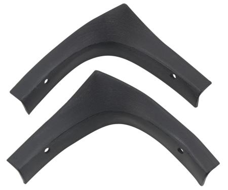 Trim Parts 1968-70 Dodge Charger Lower Rear Window Corners, Pair MP5129