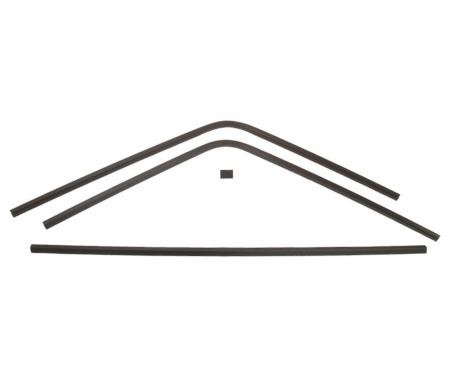 Trim Parts 1968-70 Dodge Charger 4-Piece Interior Rear Window Trim Set MP5125