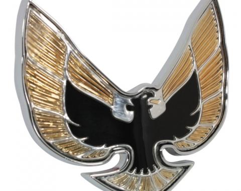 Trim Parts 1974-76 Pontiac Firebird Black & Gold "Special Edition" Front Emblem 8550A