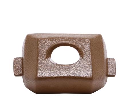 Trim Parts 1973 Chevrolet Corvette Dark Saddle Rear View Mirror Bracket Cover, Each 5226K