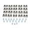 AMD Windshield Reveal Molding Clip Set, 40pcs, 71-74 Dodge Plymouth B-Body X385-1471-1S