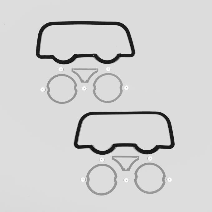 Detroit Muscle Technologies Mopar B Body 68 Charger Taillight Gaskets BCH6868TL01