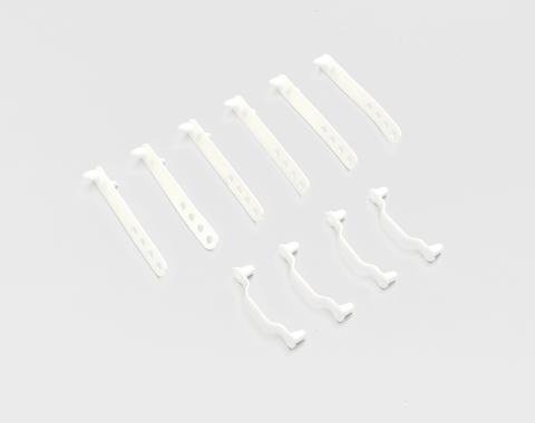 Detroit Muscle Technologies Mopar B Body 66-70 Under Hood Wiring Hose Strap Kit BXX6670SK01-USK02