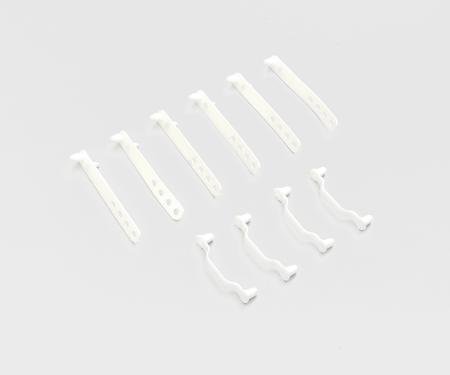 Detroit Muscle Technologies Mopar B Body 66-70 Under Hood Wiring Hose Strap Kit BXX6670SK01-USK02