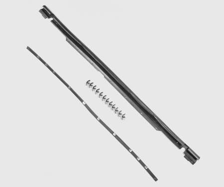 Detroit Muscle Technologies Mopar E Body 72-74 Barracuda, Challenger Hood to Radiator & Cowl Seal EXX7274HS01-BUNDLE