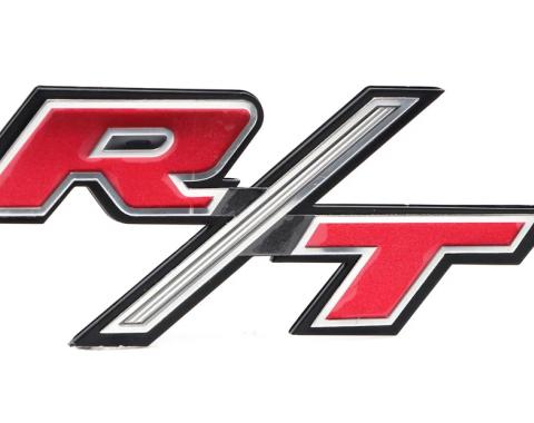 AMD Hood Scoop Side Emblem, "R/T" w/o Mounting Studs, 70 Dodge Charger T-MP6055