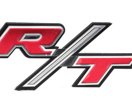AMD Hood Scoop Side Emblem, "R/T" w/o Mounting Studs, 70 Dodge Charger T-MP6055