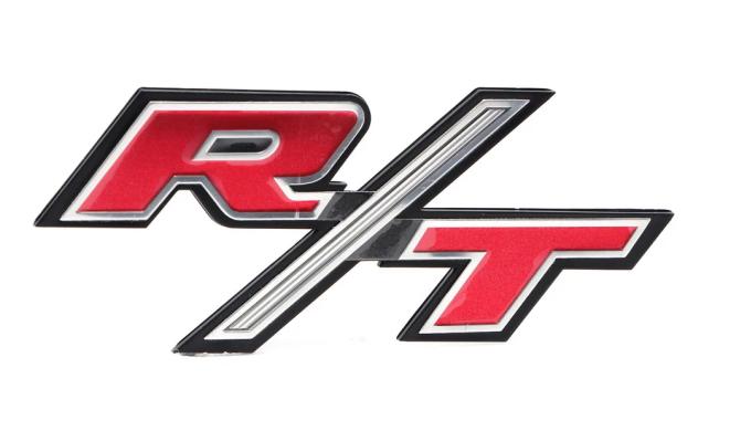 AMD Hood Scoop Side Emblem, "R/T" w/o Mounting Studs, 70 Dodge Charger T-MP6055