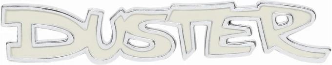 AMD Fender or Tailpanel Emblem, Duster, LH or RH, 72-76 Duster K-3680304