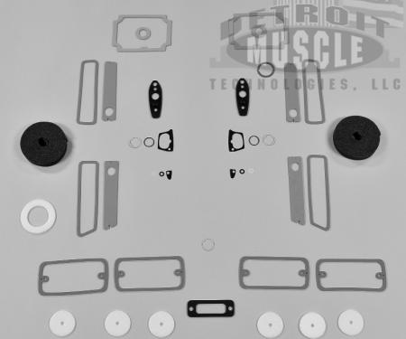 Detroit Muscle Technologies Mopar A Body 71 Dart Paint Exterior Gasket Set ADA7171PK01