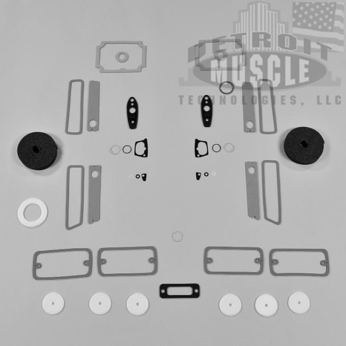 Detroit Muscle Technologies Mopar A Body 71 Dart Paint Exterior Gasket Set ADA7171PK01