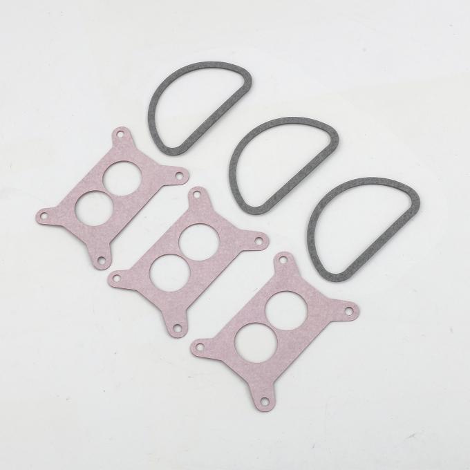 Detroit Muscle Technologies Mopar 6 Pack 6bbl 2300 Carburetor Gasket Set 6pc - PINK MP15 DMT6PACK01-PINK