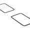 AMD Door Handle Gaskets -Pair, 70-74 Dodge Challenger Plymouth Barracuda J-CH3015