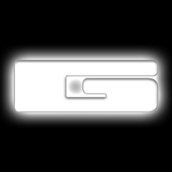 Oracle Lighting Universal Illuminated LED Letter Badges, Matte White Surface Finish, G 3140-G-001
