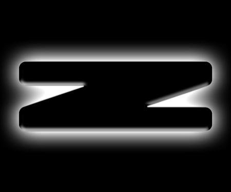 Oracle Lighting Universal Illuminated LED Letter Badges, Matte Black Surface Finish, Z 3141-Z-001