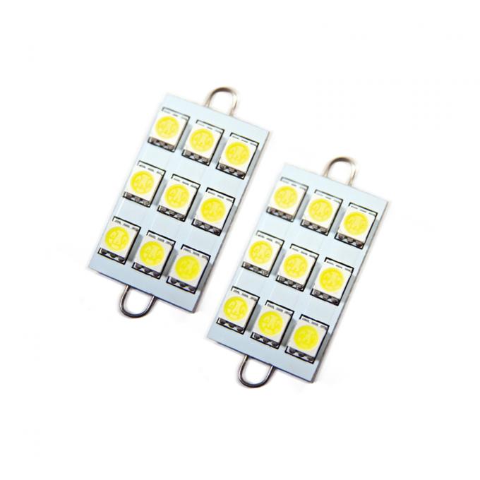 Oracle Lighting 44mm 6 LED 3 Chip, Loop Festoon Bulbs, White, Pair 5209-001