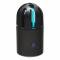 Oracle Lighting 3W UV-C Mini Sterilization Lamp, Portable UVGI Disinfection Device, Black 3W-UV-CB