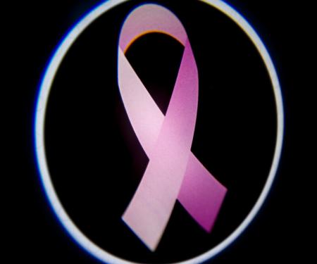 Oracle Lighting Door LED Projectors, Pink Ribbon Breast Cancer 3394-504