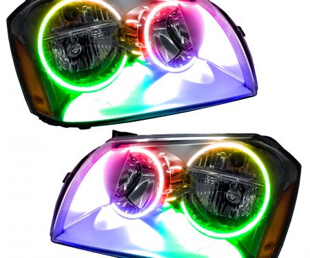 Oracle Lighting SMD Pre-Assembled Headlights, Chrome Bezel, ColorSHIFT, Simple 7157-504