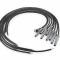 MSD Black, 8.5mm Super Conductor 8-Cylinder Multi-Angle, Universal 31193