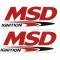 MSD Ignition Coil, Blaster, HEMI, Black, 8-Pack 825583