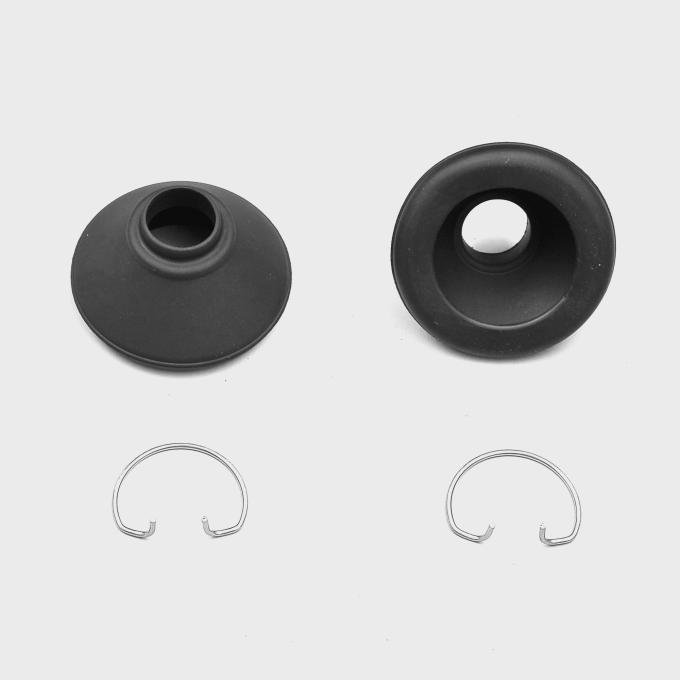 Detroit Muscle Technologies Mopar A B E Body 60-80 Torsion Bar Boots and STAINLESS Clips CHR2071173-CLIPS