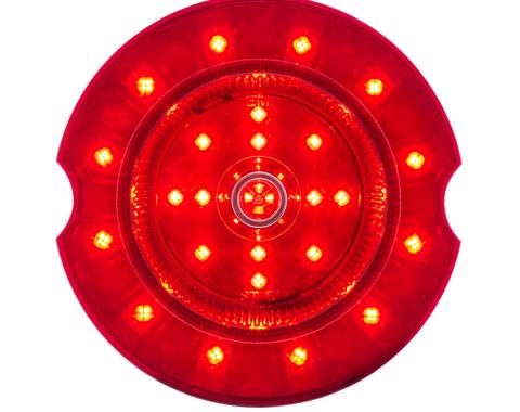 United Pacific 25 LED Tail Light For 1968 Dodge Charger DTL6801LED