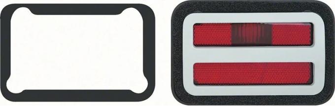 AMD Side Marker Lamp Assemblies, Rear, 71 Charger Super Bee K-MB1795
