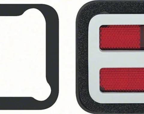 AMD Side Marker Lamp Assemblies, Rear, 71 Charger Super Bee K-MB1795