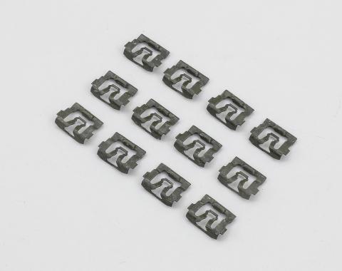 Detroit Muscle Technologies Mopar E Body 71-74 Barracuda Challenger Windshield Reveal Trim Clip Set EXX7174TC01-C8004