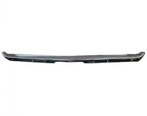 Challenger Front Bumper, Premium Quality, USA Chrome, 1971-1972