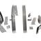 AMD Mini-Tub and Spring Relocation Kit, 70-74 Dodge Challenger Plymouth Barracuda X760-1570-2S