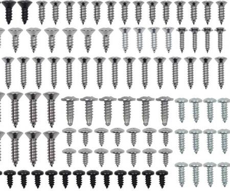 Plymouth GTX Interior Screw Kit, 2 Door Hardtop, 119 Piece, 1971-1974