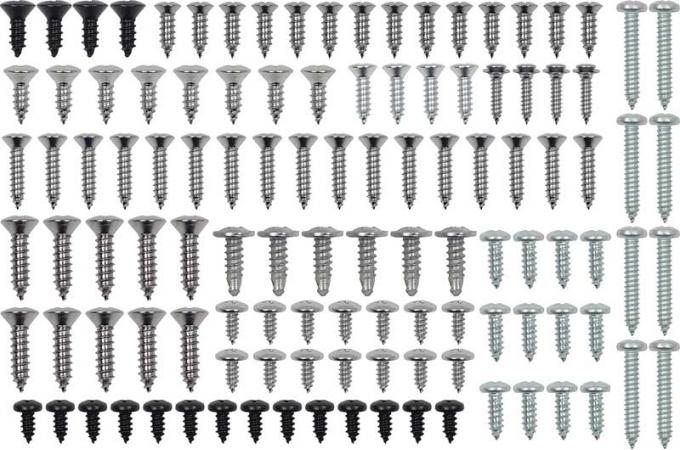 Charger SE Interior Screw Kit, 84 Piece, 1971-1974